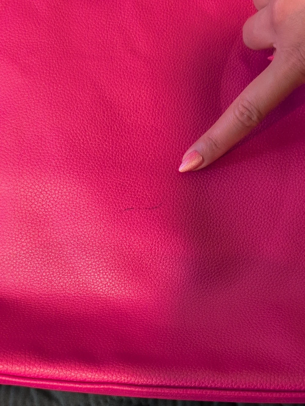 Juicy Couture Hot Pink Studded Pvc Tote